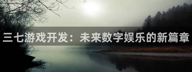 新宝GG龙：三七游戏开发：未来数字娱乐的新篇章