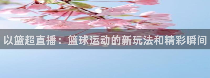 9255tv直播nba在线直播：以篮超直播：篮球运动的新玩法和精彩瞬间